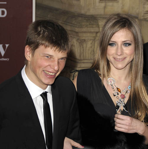 Андрей Аршавин с женой Юлией