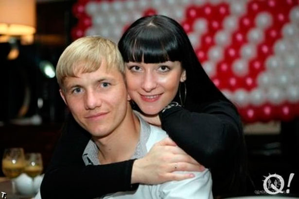 Роман Павлюсенко с женой Ларисой