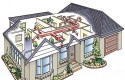 Проект отопления коттеджа