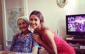 Ирина Шейк поздравила бабушку с 9-м мая